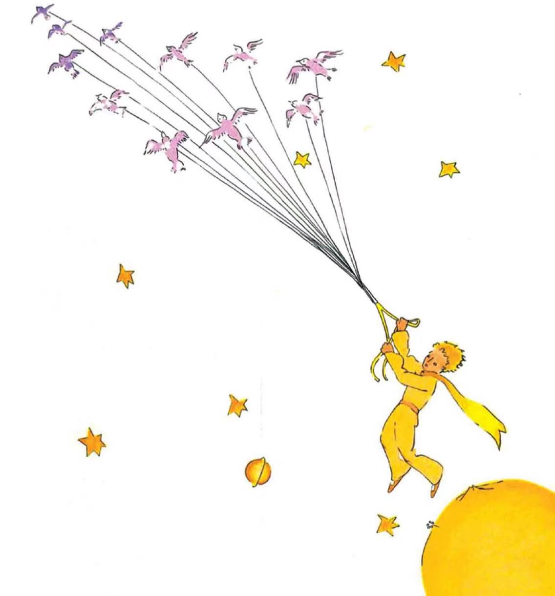 The Little Prince Flying
